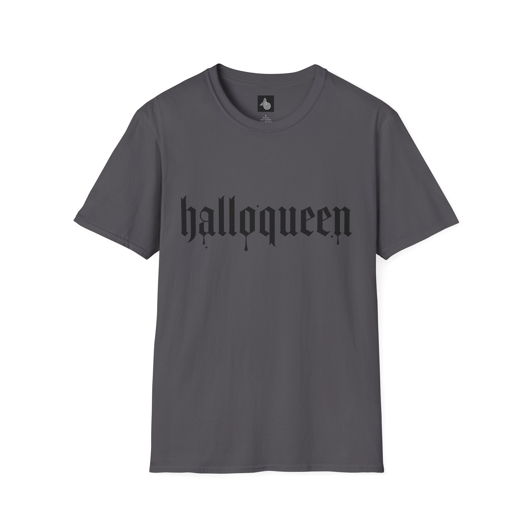 Unisex Softstyle Queen Halloween Tee Logo T-Shirt - Image 15