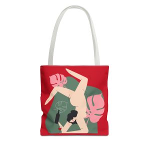 Vibrant Urban Yoga or Wine Summer Artist Tote Bag