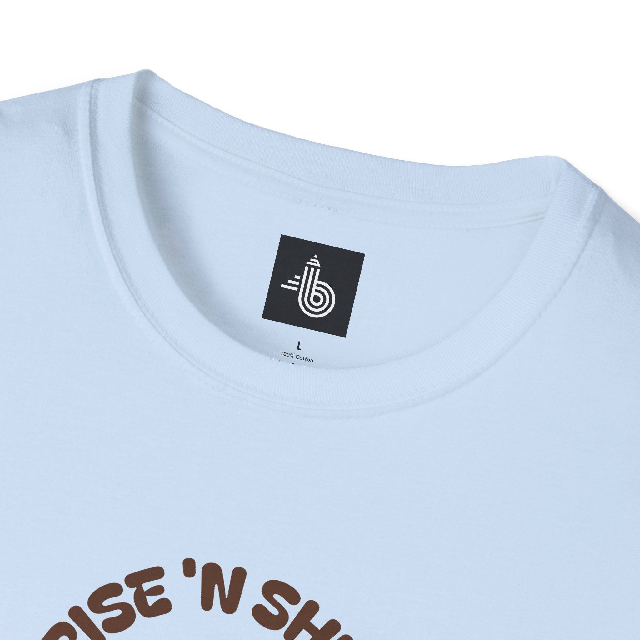 Funny Unisex Softstyle T-Shirt - Rise 'n Shine Novelty Tees for Art Lovers - Image 24