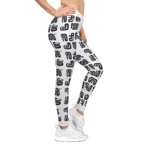 Women's Casual Leggings with Snakes Print, Trendy Activewear - Primal Elements Collection