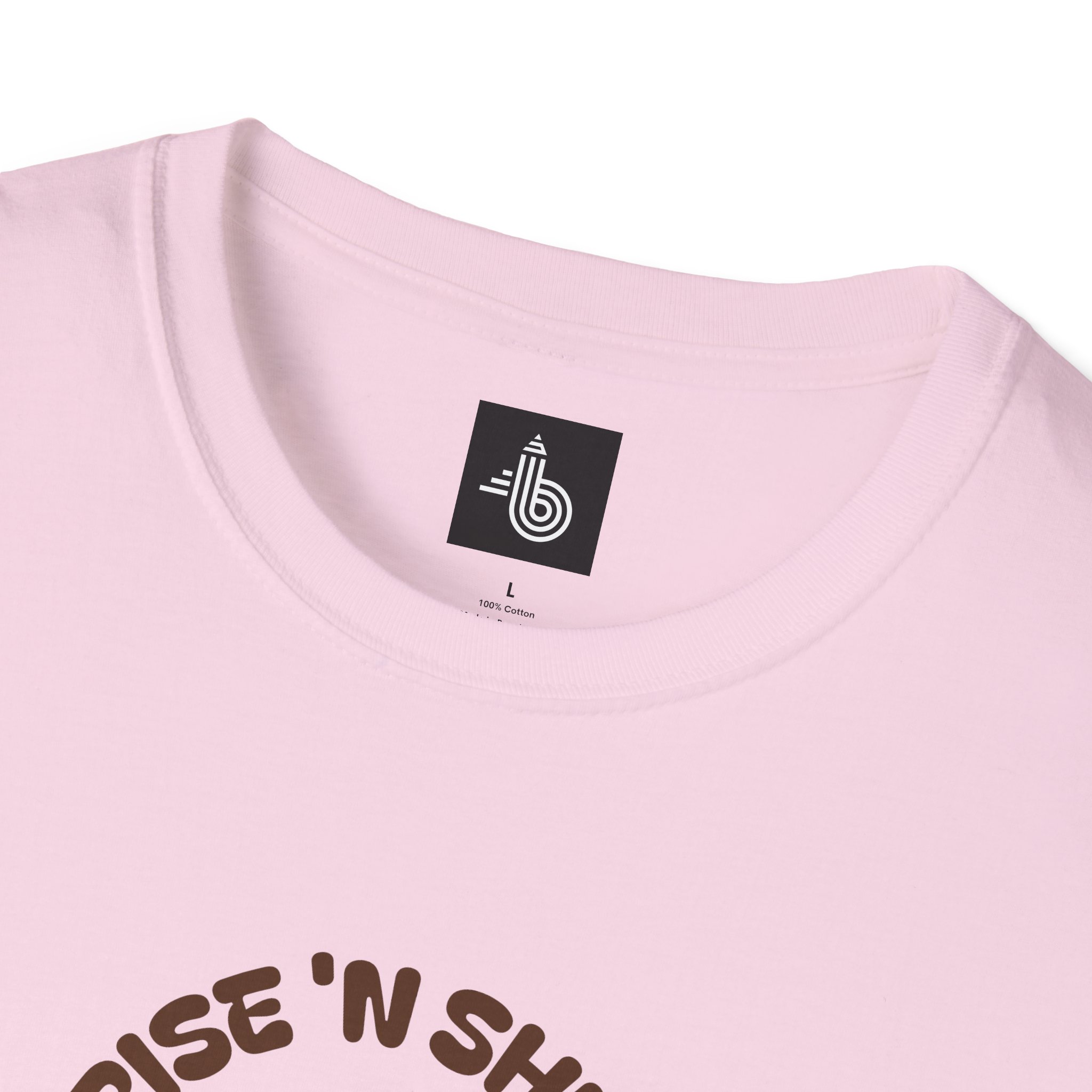 Funny Unisex Softstyle T-Shirt - Rise 'n Shine Novelty Tees for Art Lovers - Image 3