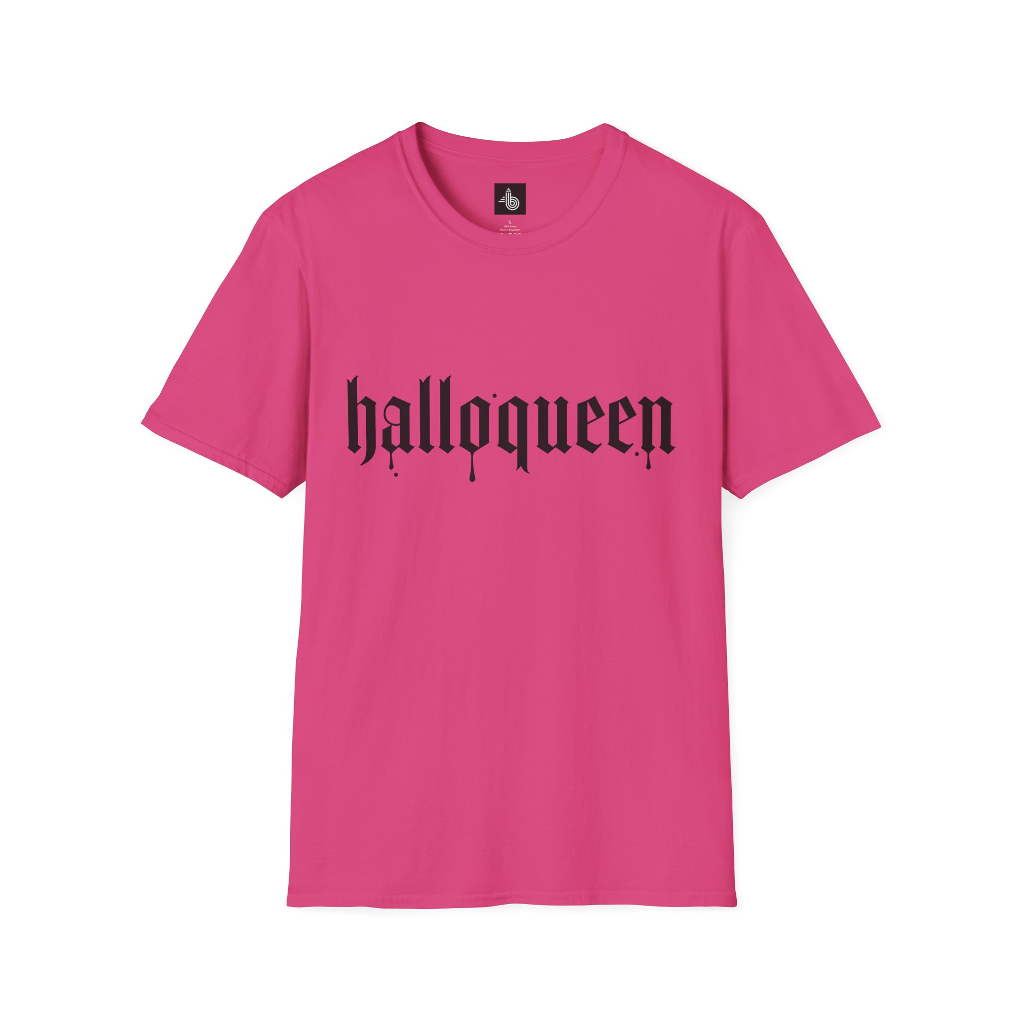 Unisex Softstyle Queen Halloween Tee Logo T-Shirt - Image 31