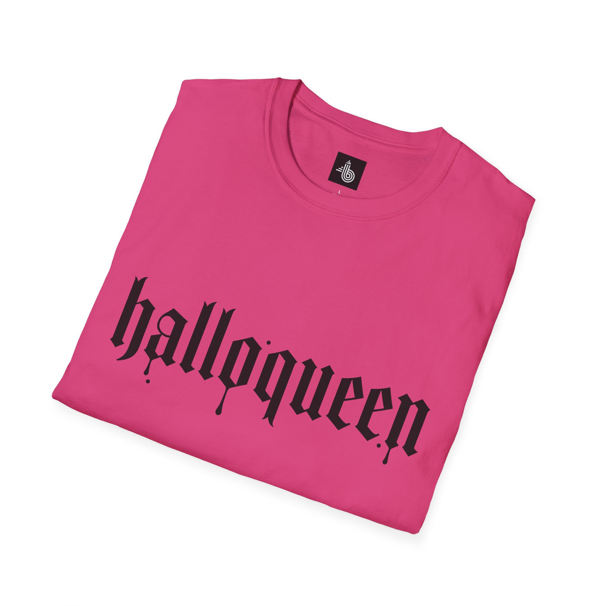 Unisex Softstyle Queen Halloween Tee Logo T-Shirt - Image 34