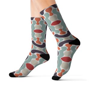 Moro Abstract Socks - Artsy Vibrant Designs