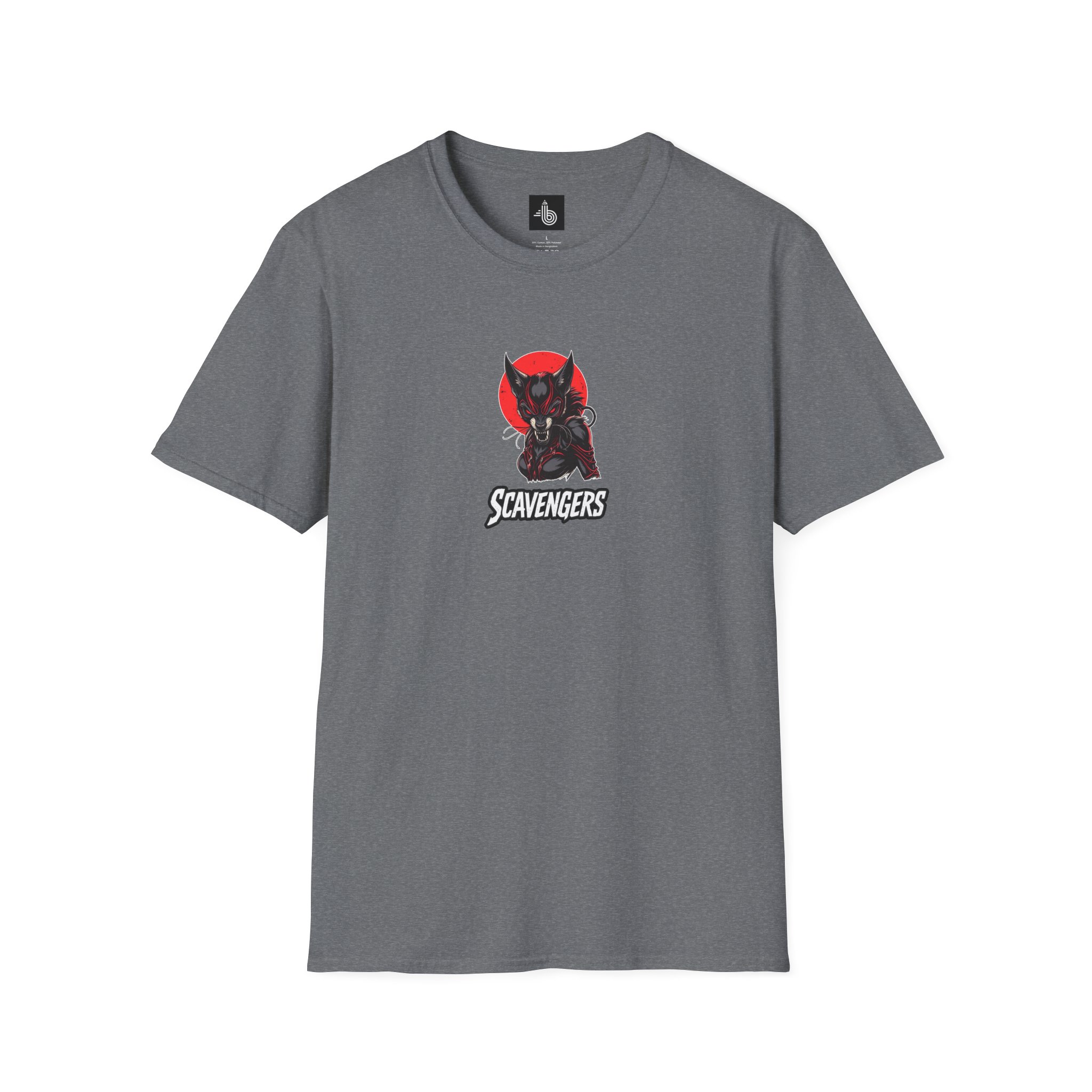Funny Unisex Softstyle Scavengers Hyena Widow Tee Logo T-Shirt - Image 18