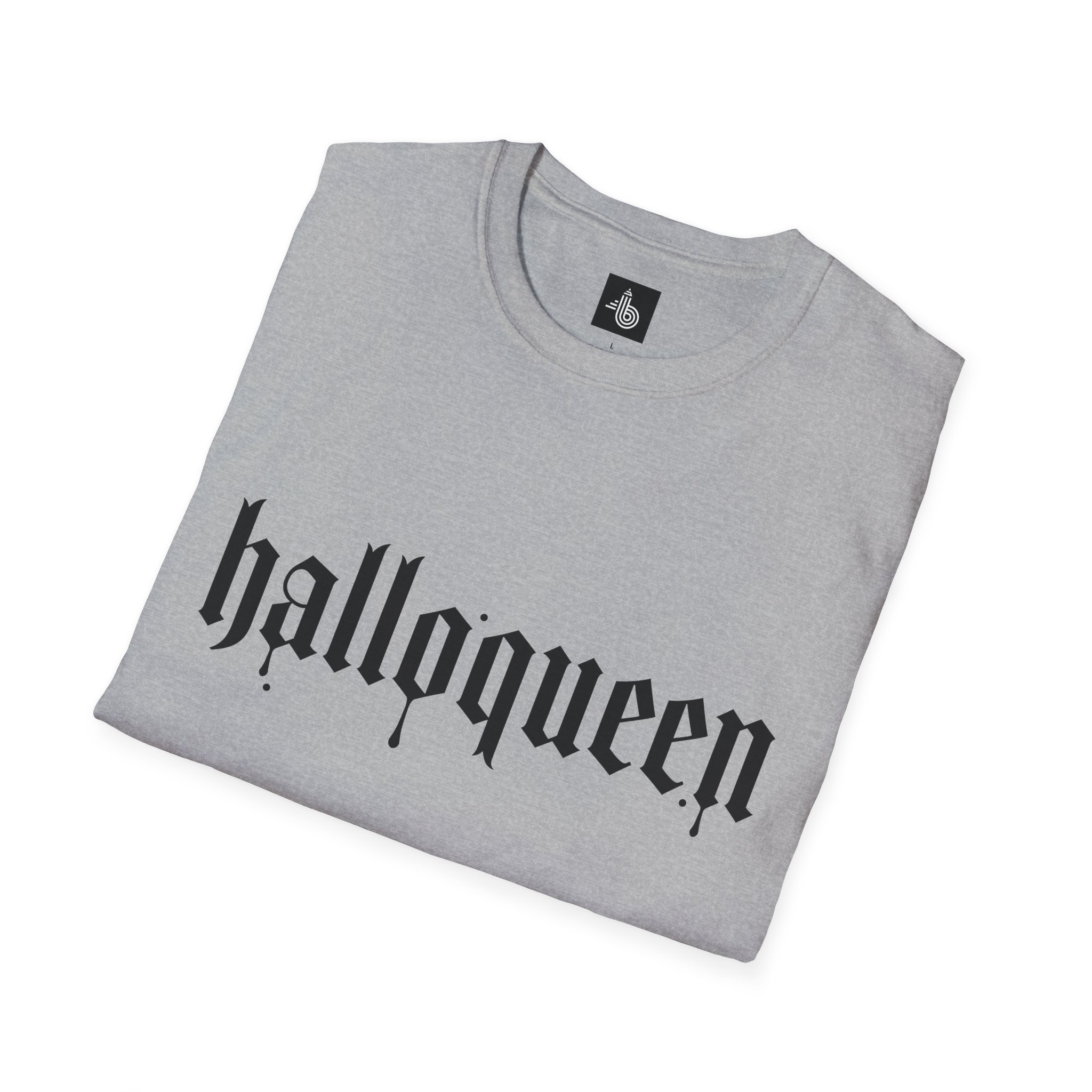 Unisex Softstyle Queen Halloween Tee Logo T-Shirt - Image 9