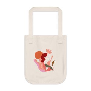 Art Abstract Woman Print - Canvas Tote Bag