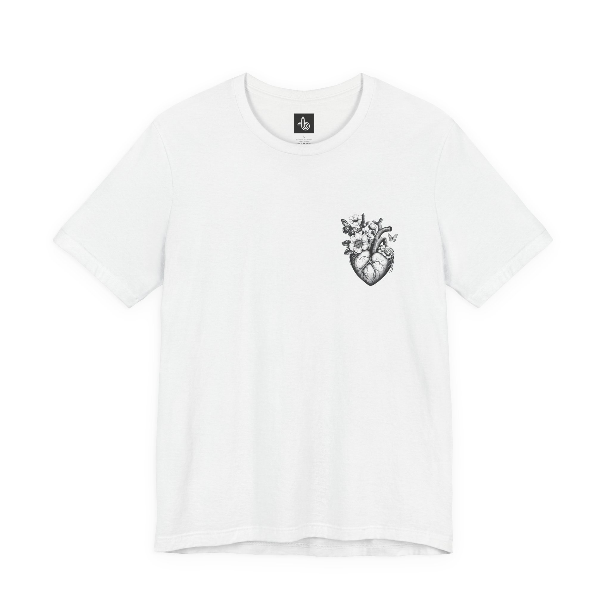 Unisex Softstyle Heart of Nature Tee Logo T-Shirt