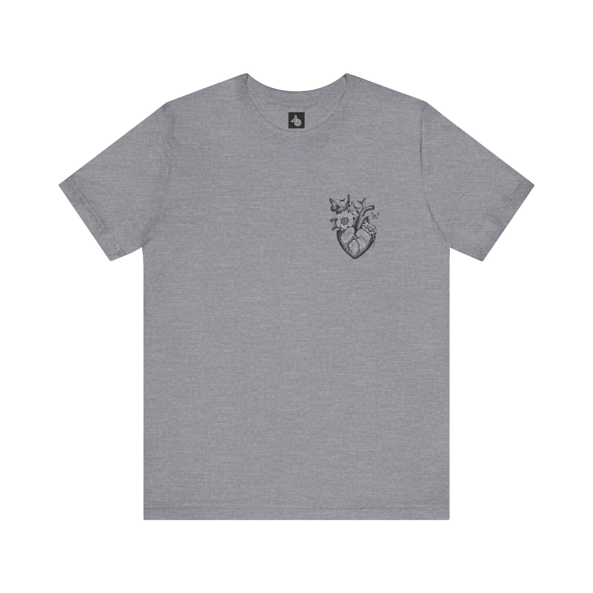 Unisex Softstyle Heart of Nature Tee Logo T-Shirt - Image 14